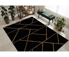Dywan ESTEMA MARBLEGEO spalva juoda 140x190 Hakano
