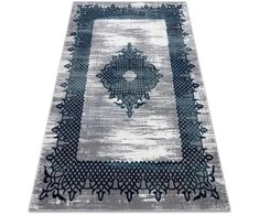 Dywan IONA FRAME 3 spalva pilka 160x220 Hakano