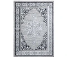 Dywan MOSSE ORNAMENT 2 spalva pilka 120x170 Hakano