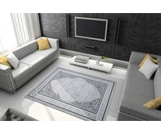 Dywan MOSSE ORNAMENT 2 spalva pilka 160x220 Hakano