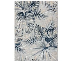 Dywan ORLA MONSTERA 2 spalva pilka roślinny styl tropikalny 157x220 Hakano