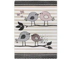 Dywan TINIES BIRDS spalva kreminė 120x170 Hakano