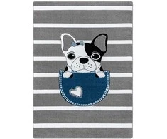Dywan TINIES DOG spalva pilka 140x190 Hakano