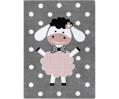 Dywan TINIES DOLLY spalva pilka 120x170 Hakano