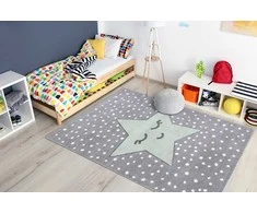 Dywan TINIES DREAM spalva pilka 160x220 Hakano