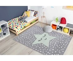 Dywan TINIES DREAM spalva pilka 80x150 Hakano