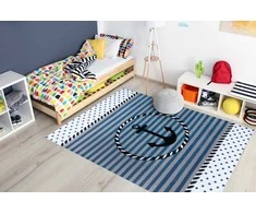 Dywan TINIES MARINE spalva mėlyna 160x220 Hakano