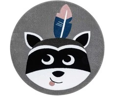 Dywan TINIES RACCOON spalva pilka 160x220 Hakano