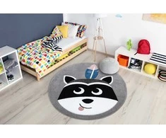 Dywan TINIES RACCOON spalva pilka 160x220 Hakano