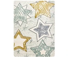 Dywan TINIES STAR spalva pilka 140x190 Hakano