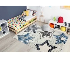Dywan TINIES STARS spalva mėlyna 120x170 Hakano