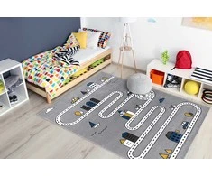 Dywan TINIES STREET spalva pilka 80x150 Hakano