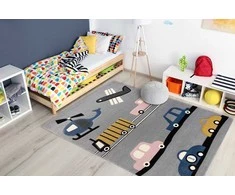Dywan TINIES TOYS spalva pilka 140x190 Hakano
