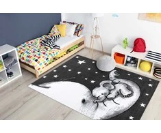 Dywan TINIES TRUMPET spalva pilka 140x190 Hakano