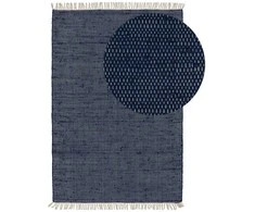 Dywan TOM spalva tamsiai mėlyna styl minimalistyczny 70x120 Benuta