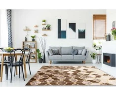 Dywan TREX GEOMETRIC spalva smėlio spalva 140x190 Hakano