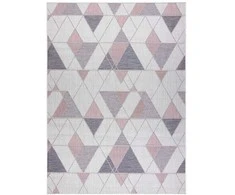 Dywan VINEA GEOMETRIC2 spalva kreminė 140x190 Hakano