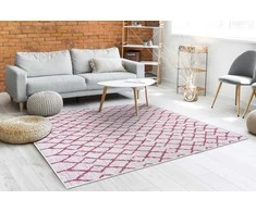 Dywan VINEA GRID spalva kreminė 140x190 Hakano