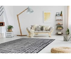 Dywan VINEA LINES spalva juoda 160x220 Hakano