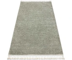 Dywan WELBEN FRINGE spalva oliwkowy styl klasyczny 140x190 Hakano