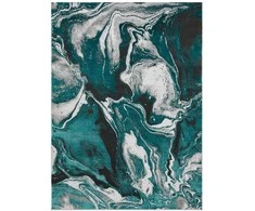 Dywan WELLI ABSTRACT spalva jūros spalvos 120x170 Hakano