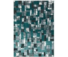 Dywan WELLI GEOMETRIC 3 spalva jūros spalvos 120x170 Hakano
