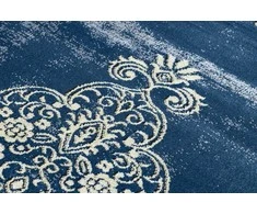 Dywan WELLI ORNAMENT 3 spalva tamsiai mėlyna 120x170 Hakano
