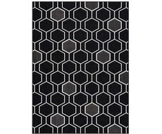 Dywan WINK HEXAGON spalva juoda 120x170 Hakano