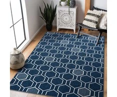 Dywan WINK HEXAGON spalva mėlyna 80x150 Hakano