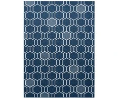 Dywan WINK HEXAGON spalva mėlyna 80x150 Hakano