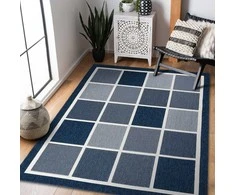 Dywan WINK SQUARES spalva mėlyna 160x230 Hakano