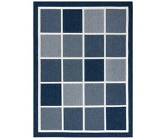 Dywan WINK SQUARES spalva mėlyna 80x150 Hakano