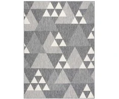 Dywan WINK TRIANGLE spalva pilka 160x230 Hakano