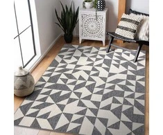 Dywan WINK TRIANGLE spalva pilka 80x150 Hakano