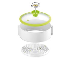 TESCOMA ADAPTERŲ RINKINYS PRODUKTŲ PASTRAVIMUI SU TERMOMETRA Ø 24cm