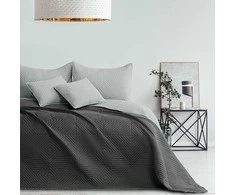 Dvipusė lovatiesė AmeliaHome SOFTA 220 x 240 cm, spalva: pilka