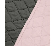 DecoKing Lovatiesė 170 × 210 cm, rožinė ir tamsiai pilka