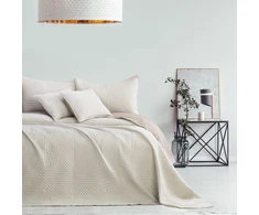 Lovatiesė SOFTA spalvos cappuccino paprastos medžiagos tipo - tekstilė mikropluoštas 240x260 AmeliaHome