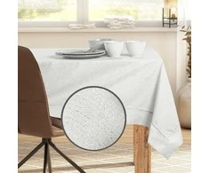 DecoKing Staltiesė 140×180 kreminė DK Sparkle