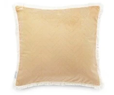 Pagalvės užvalkalas 45 × 45 cm, imbiero spalvos AH VELVET