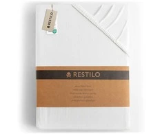 Lakštas GINTARO spalvos baltas stilius klasikinis medžiagos tipas - tekstilės džersis 80-90x200 DecoKing