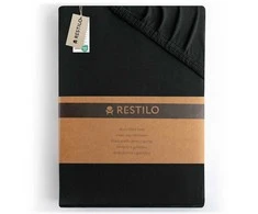 Prześcieradło AMBER spalva juoda styl klasyczny materiał jersey 80-90x200 DecoKing