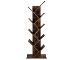 Songmics KNYGŲ LENTYNA/RUDA50X25X141,5CM