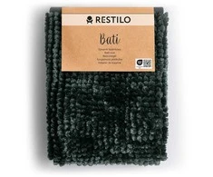 RESTILO mata vonios shiny chenille BATI spalva grafito styl skandynawski 70x120