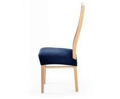 Kėdės sėdynės užvalkalas 40×40+5 cm indigo spalvos