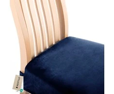 Kėdės sėdynės užvalkalas 40×40+5 cm indigo spalvos