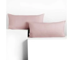 Pagalvės užvalkalas 40x120 cm šviesiai rožinis Restilo