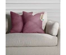 Dekoratyvinis pagalvės užvalkalas 50×70 cm bordo spalvos Restilo