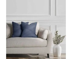 Dekoratyvinis pagalvės užvalkalas 50×70 cm medaus spalvos 2 vnt.