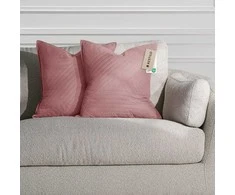 Pagalvės užvalkalas 50×70 cm dekoratyvinis 2 vnt bordo spalvos